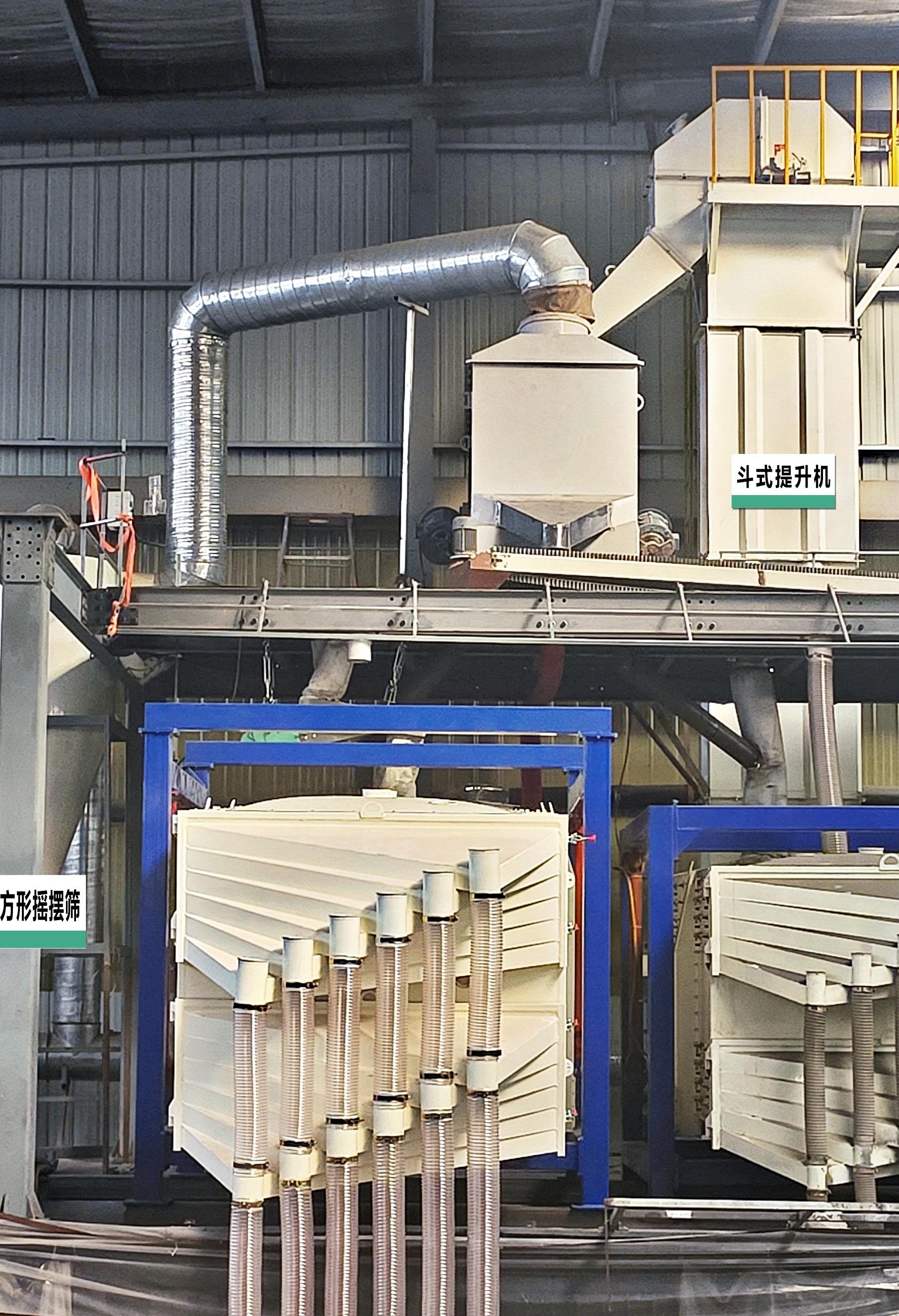 高效智能筛分产线